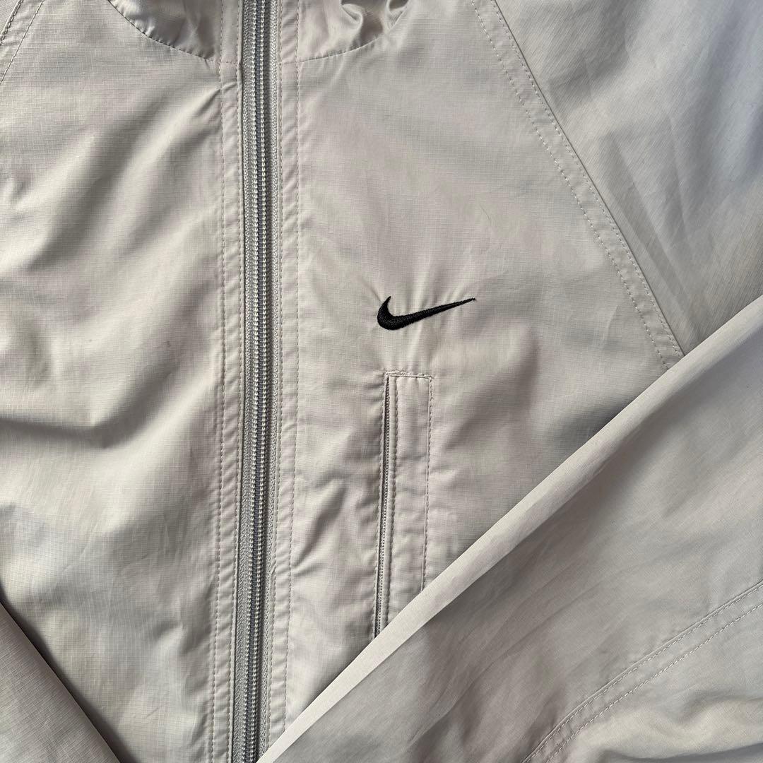 NIKE 00s ナイロンジャケット テック系 短丈 ドローコード y2k - メルカリ