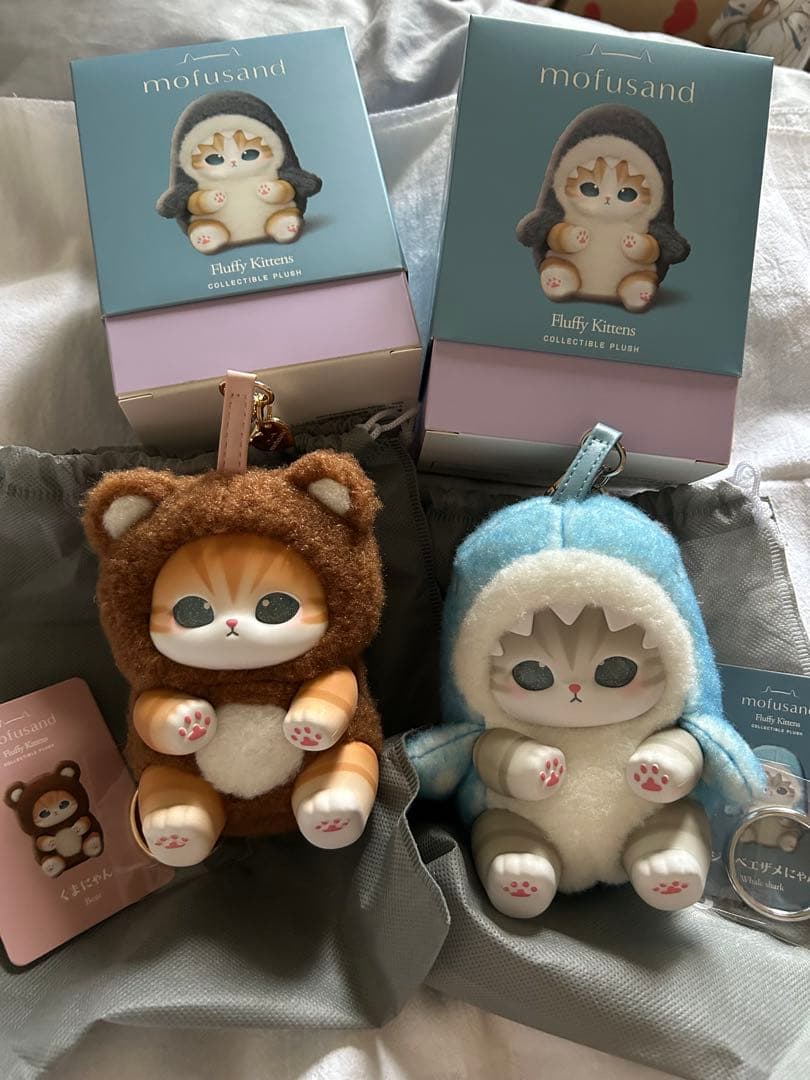 mofusand Kiramekko Fluffy Kittens セット2点 - メルカリ