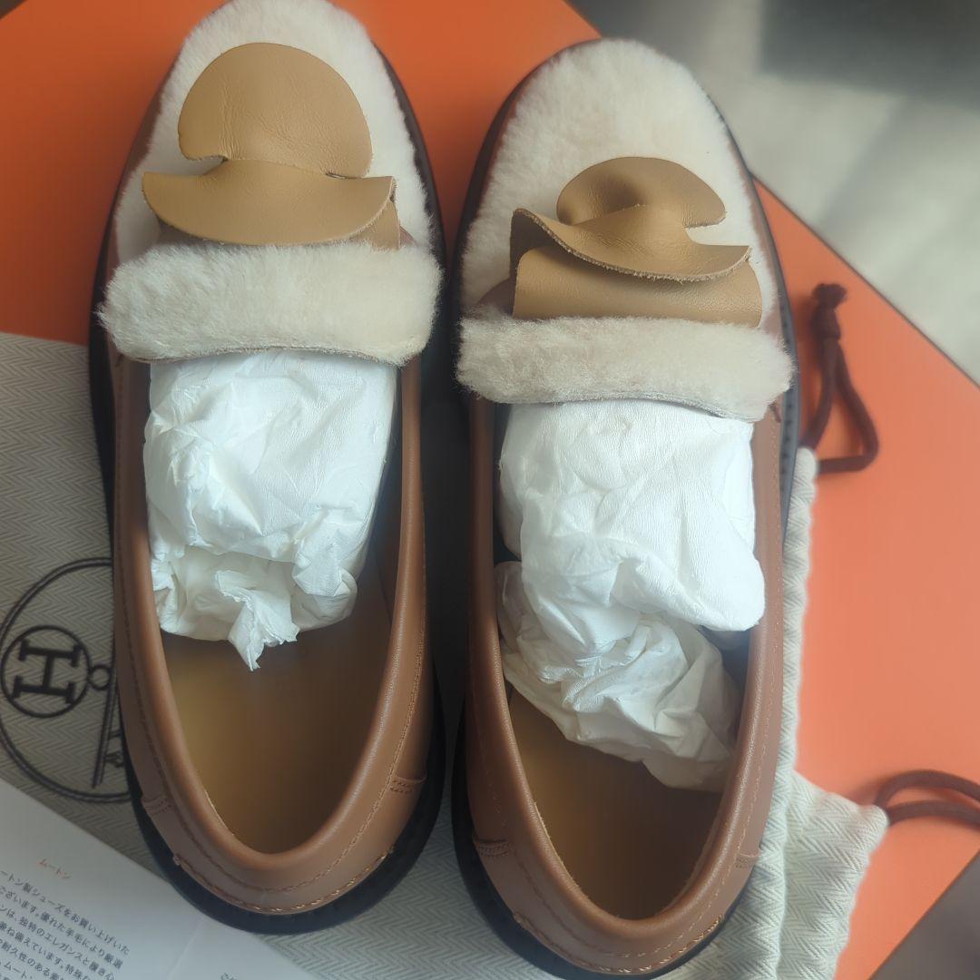 25日まで！新品【HERMES】 エルメス モカシン《アイコン》