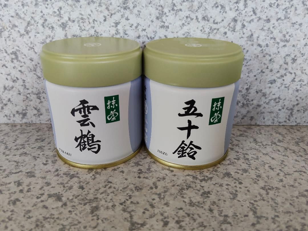 【説明欄必読】宇治 丸久小山園 抹茶 雲鶴40g缶 五十鈴40g缶【転売禁止】 抹茶 宇治 丸久小山園 天授 40g 缶詰（てんじゅ）全国茶品評会受賞抹茶