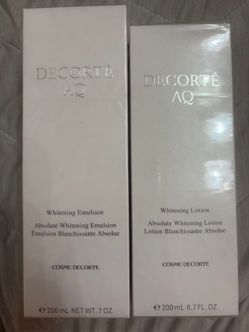 コスメデコルテ AQ ホワイトニングエマルジョン & ローション セット 楽天市場】【国内正規品・送料無料】COSME DECORTE コスメデコルテ