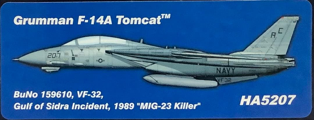 本体美品】HOBBY MASTER F-14A トムキャット HA5207