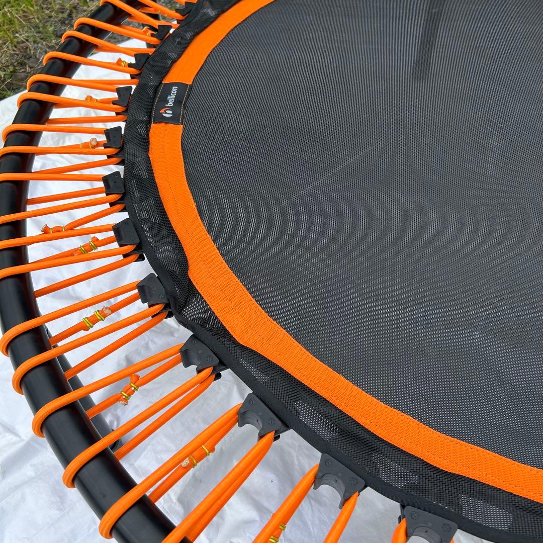 bellicon 円形トランポリン オレンジと黒 ドイツ製 クラシック - メルカリ