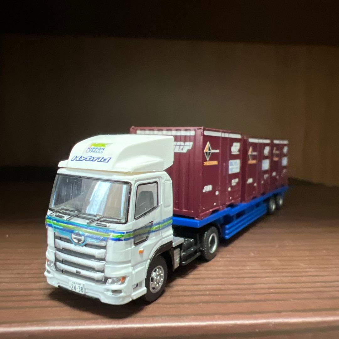トレーラーコレクション 日野プロフィアハイブリッド仕様 日通コンテナ