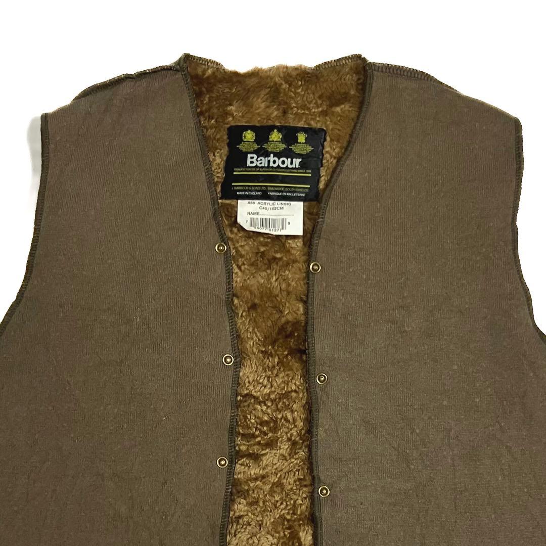 90s Barbour A55 3ワラント バブアー ライナーベスト C40