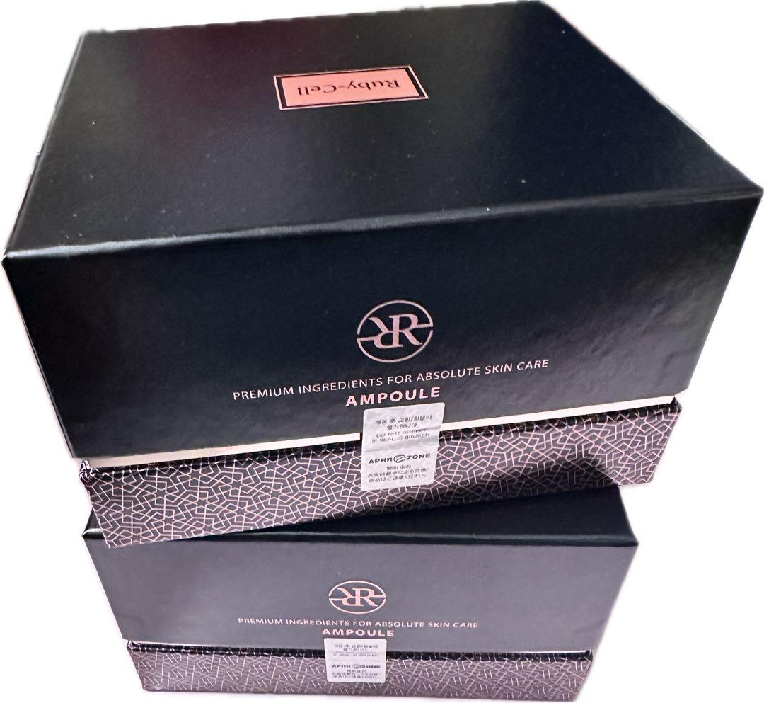 ルビーセル4Uセラム　２箱　25年12月　新品未開封　箱のまま発送 正規品」ルビーセル 4Uセラム 2本セット ヒト幹細胞培養液 美容液