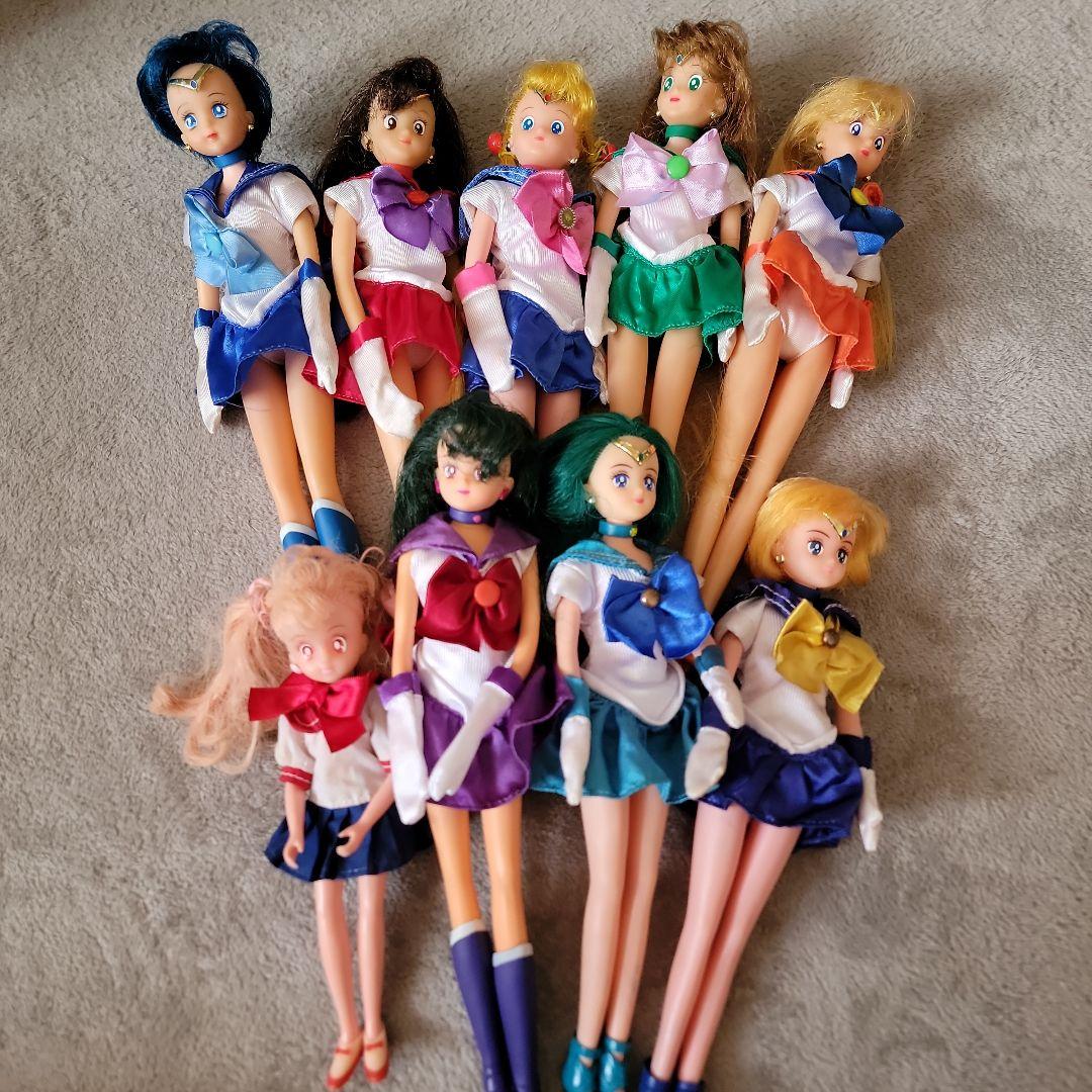 希少 セーラームーン9体人形セット リカちゃん人形 バンダイ - メルカリ