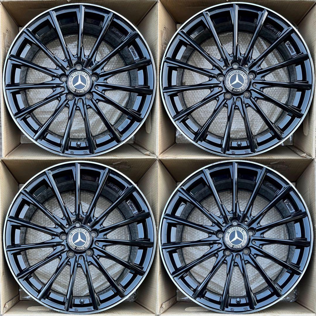 ベンツ Aクラス　Bクラス　Cクラス W205ユーロテックホイール18インチ4本 メルセデスベンツAクラス純正18インチ入庫しました！ Aクラス、B