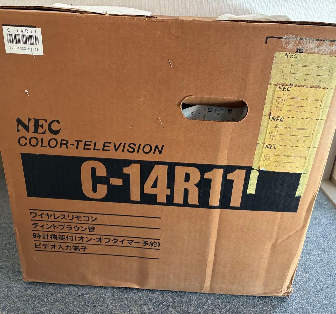新品】NEC C-14R11 14インチブラウン管テレビ - メルカリ