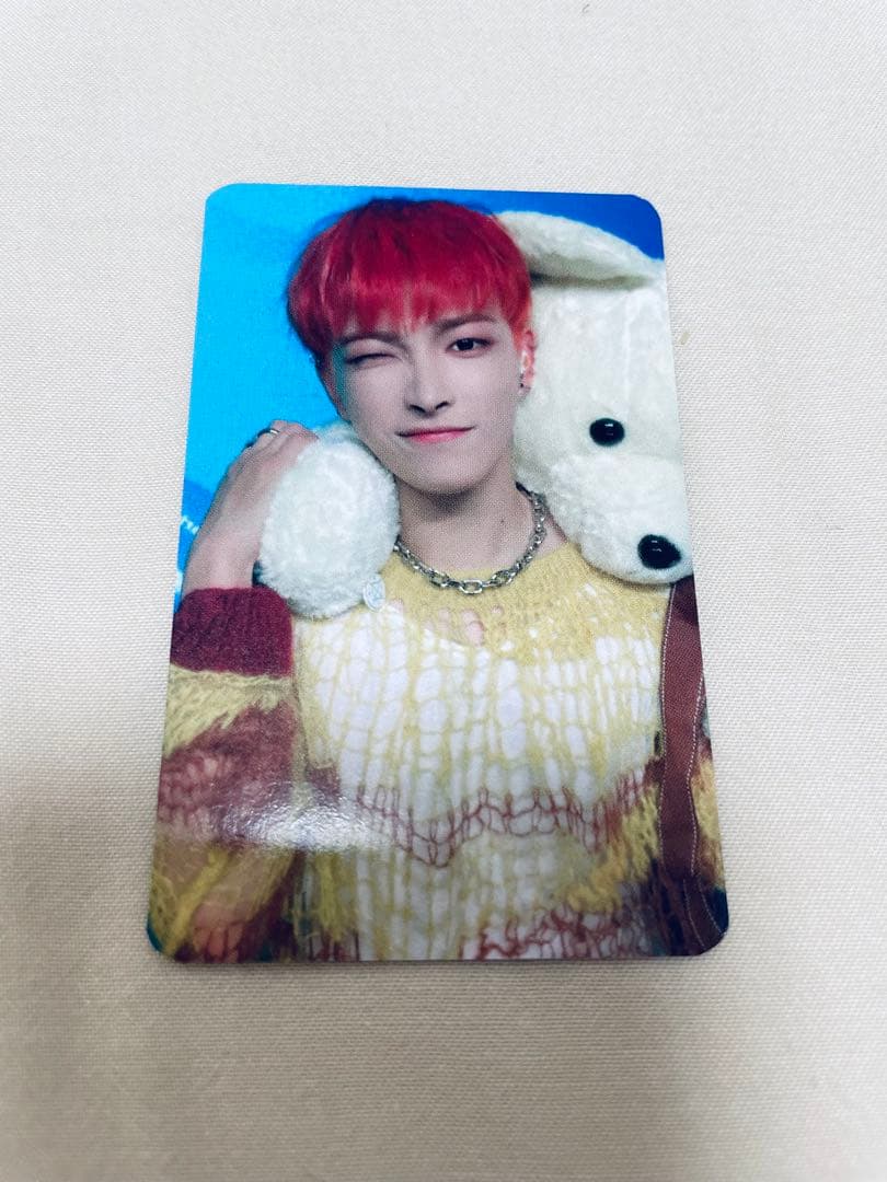 ATEEZ ホンジュン universe ユニバース 当選者 トレカ サノク ateez adrenaline サノク ホンジュン トレカ - メルカリ