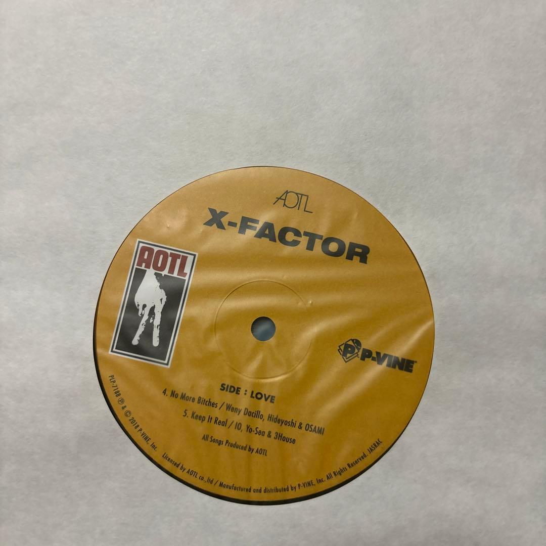 KANDY TOWNレコード AOTL X-FACTOR LP - メルカリ