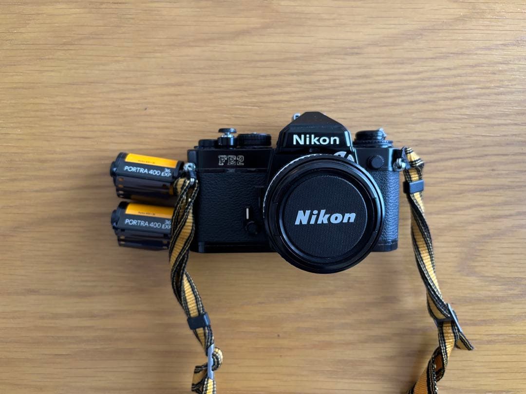 Nikon FE2 フィルムカメラ　ポートラフィルム2本付き Nikon FE2 フィルムカメラの実写レビュー | カメラレンタルの専門店