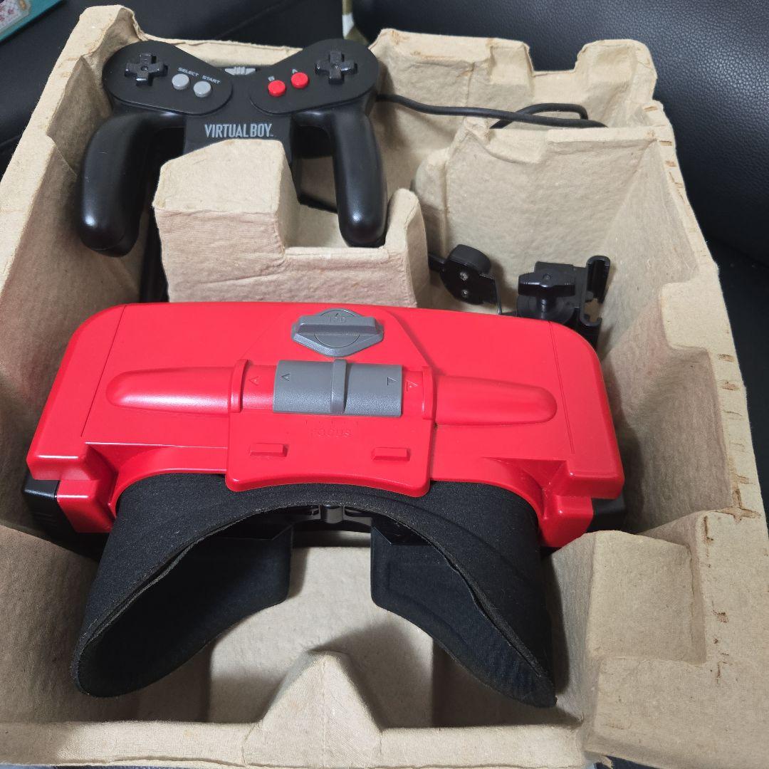 Nintendo バーチャルボーイ本体＋ソフトマリオズテニス Amazon | マリオズテニス 【バーチャルボーイ】 | バーチャルボーイ