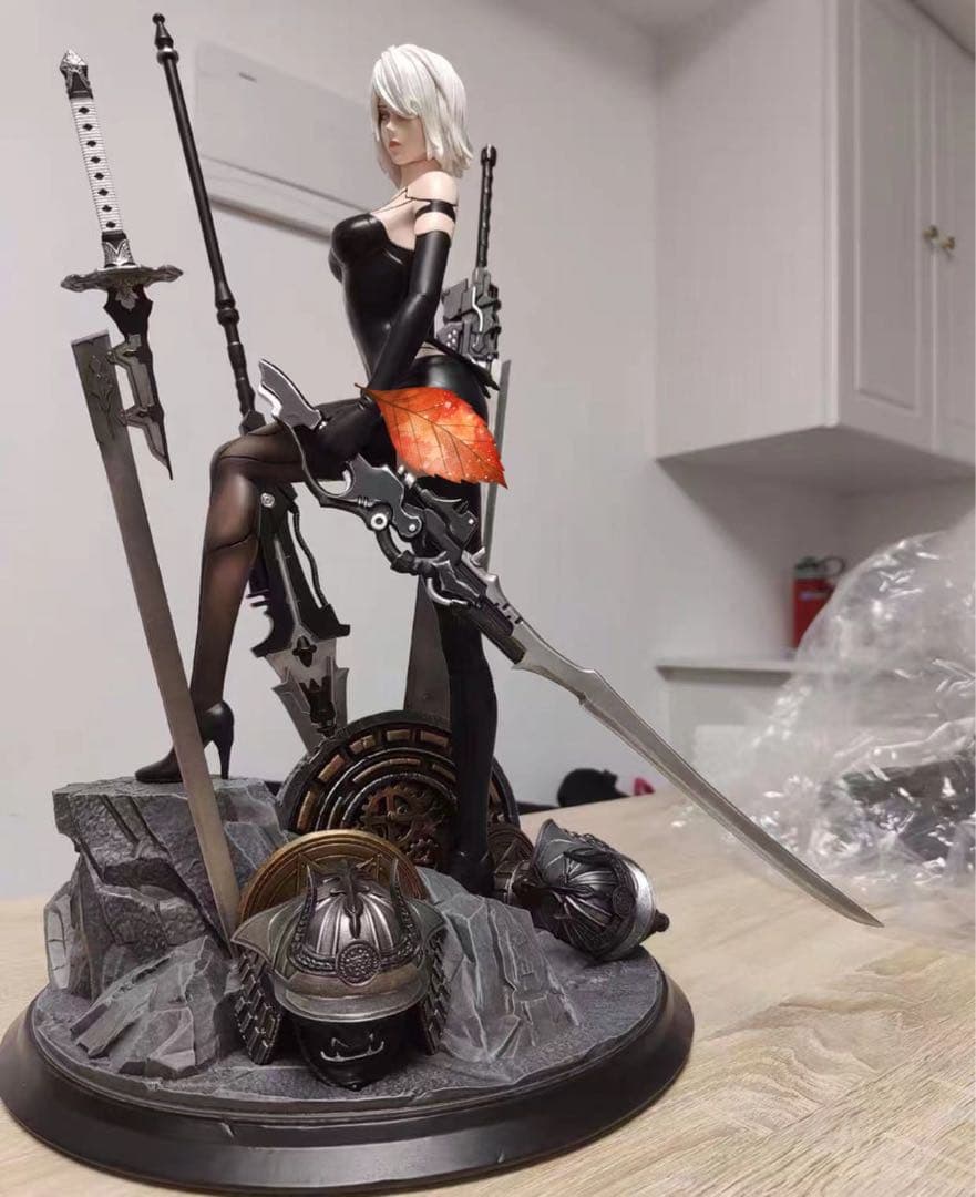 ニーア オートマタ A2 1/4 ガレージキット ガレキ スタチュー ②④