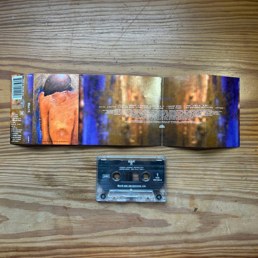 Blur「13」カセットテープ レコード LP Cassette Tape - メルカリ