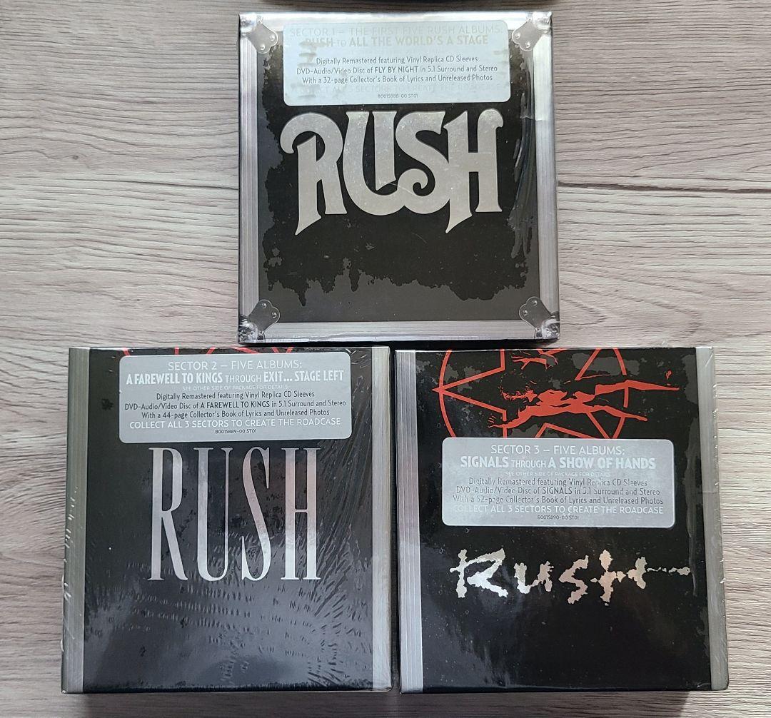 RUSH /ラッシュ スタジオアルバム15タイトル紙ジャケBOXセット(輸入盤