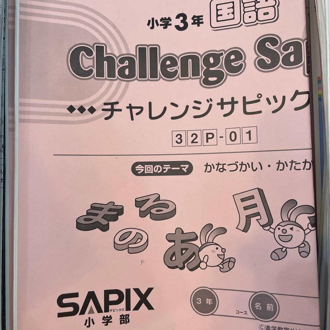 SAPIX 3年 数学 国語 理科 社会 デイリーサピックス 夏期 冬期 講習