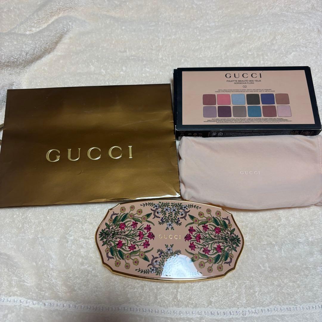 GUCCI アイシャドウパレット グッチ ビューティからアイ・チーク・リップに使える4色入りパレットが登場