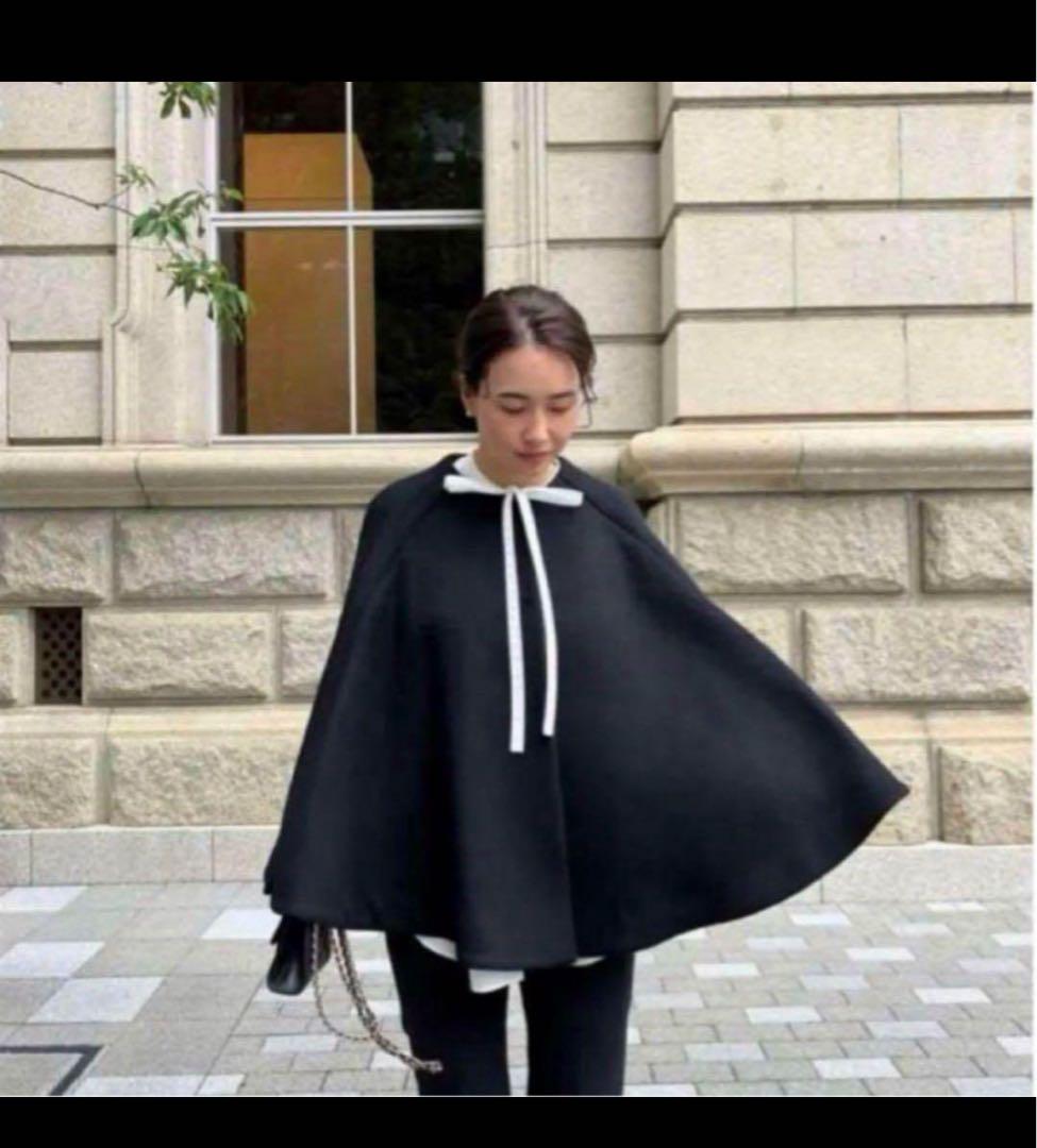 Ohga ケープコート NIBBLE POISON（ニブルポイズン） コート アウター クロス刺繍ケープ