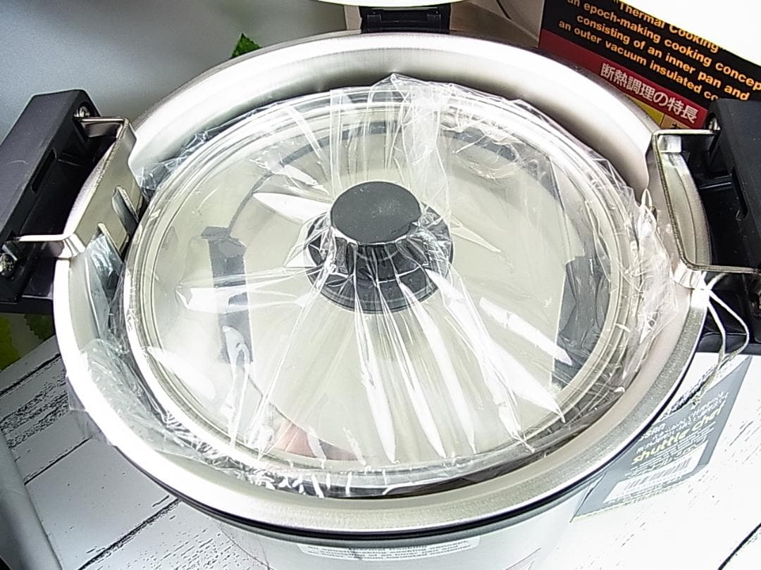 未使用日本酸素現サーモス真空断熱調理鍋シャトルシェフKPA-4500（4.5ℓ）