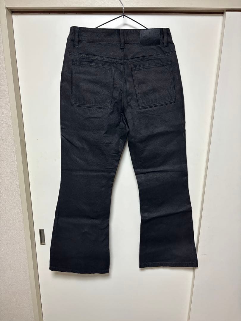 goar.archive strapped flare oil pants S - メルカリ