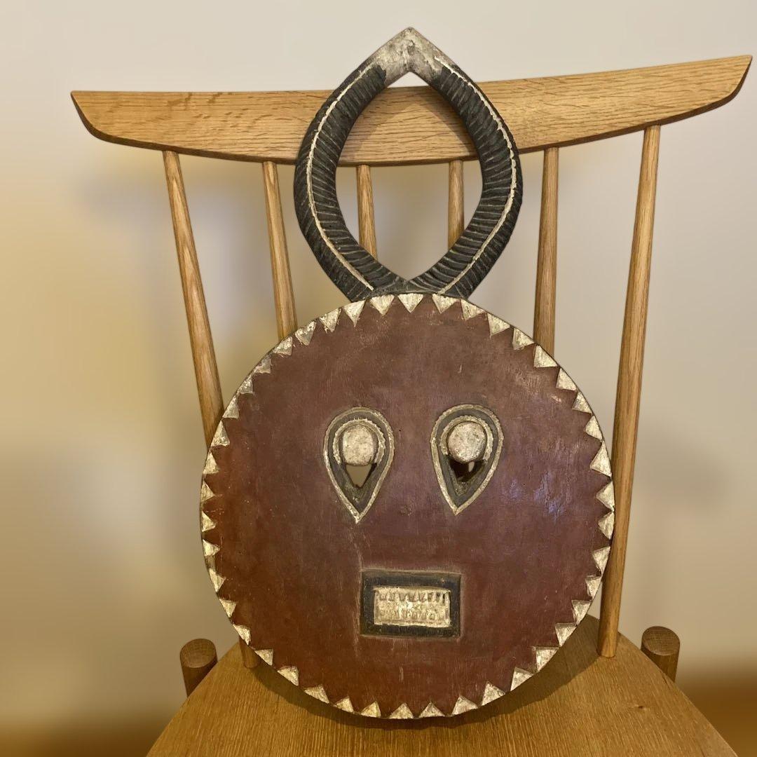 バウレ族プレプレマスク赤ヴィンテージ - メルカリ