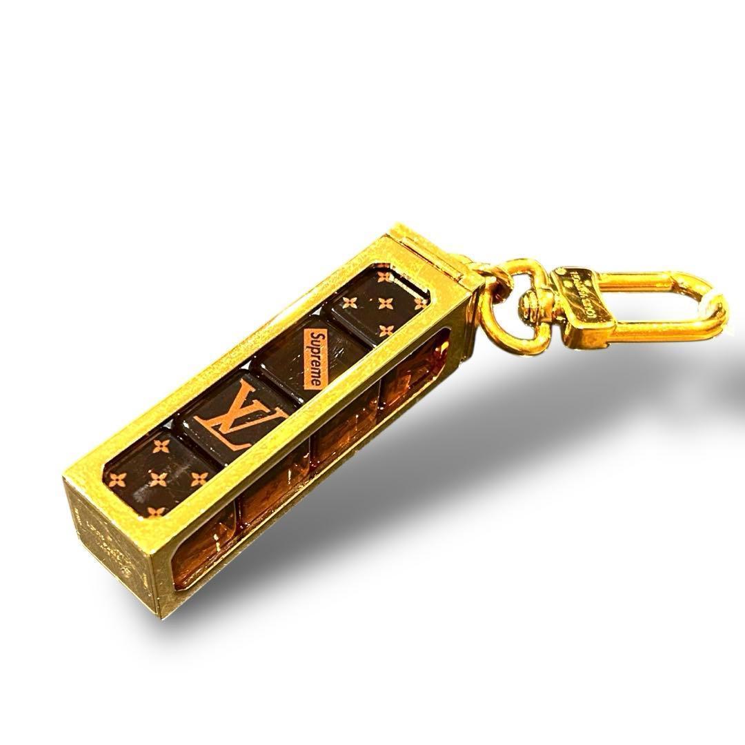 美品 LOUIS VUITTON ヴィトン シュプリーム ダイス キーリング LOUIS VUITTON/ルイ・ヴィトン Supreme/シュプリームコラボ ダイス