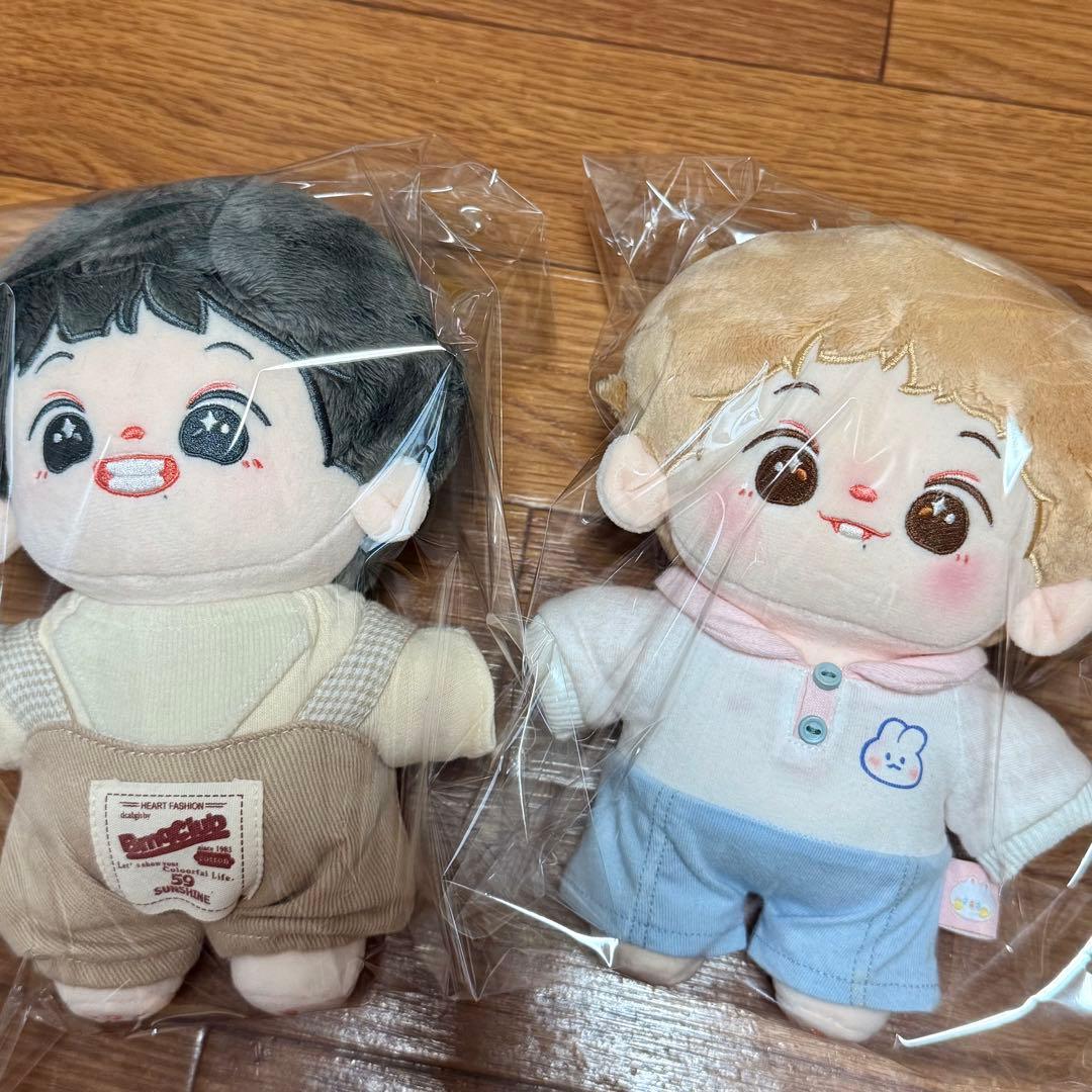 肖战 肖戰 ぬいぐるみ20cmセット2点 - メルカリ