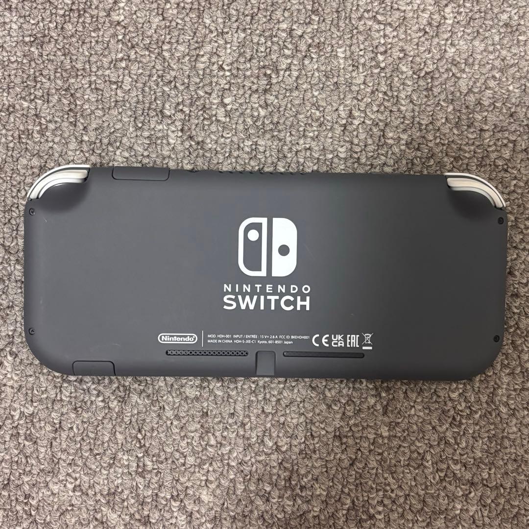 Nintendo Switch Lite グレー 充電器・カセット - メルカリ