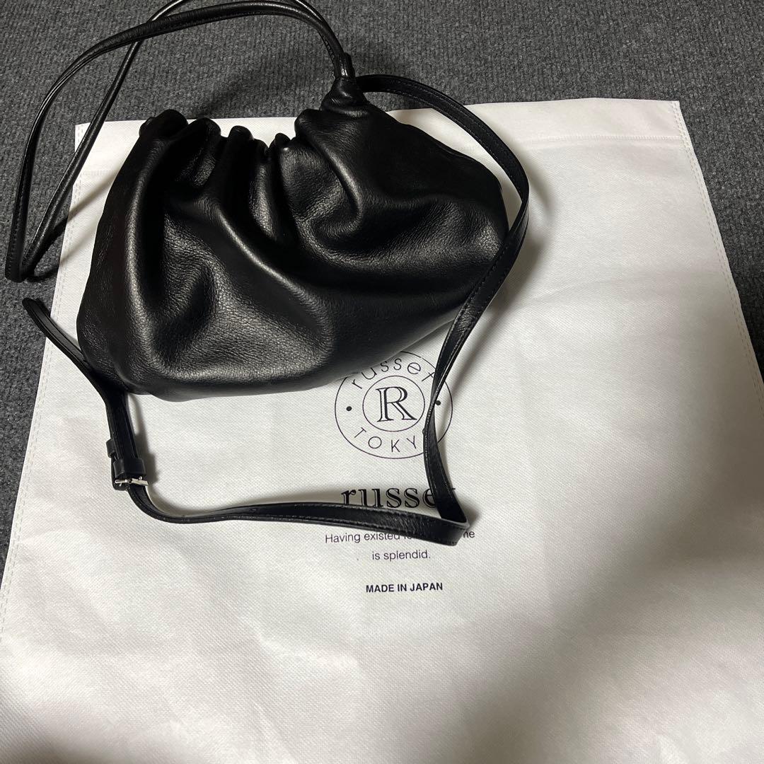 オンライン アウトレットファッション - russetレザー巾着4WAY