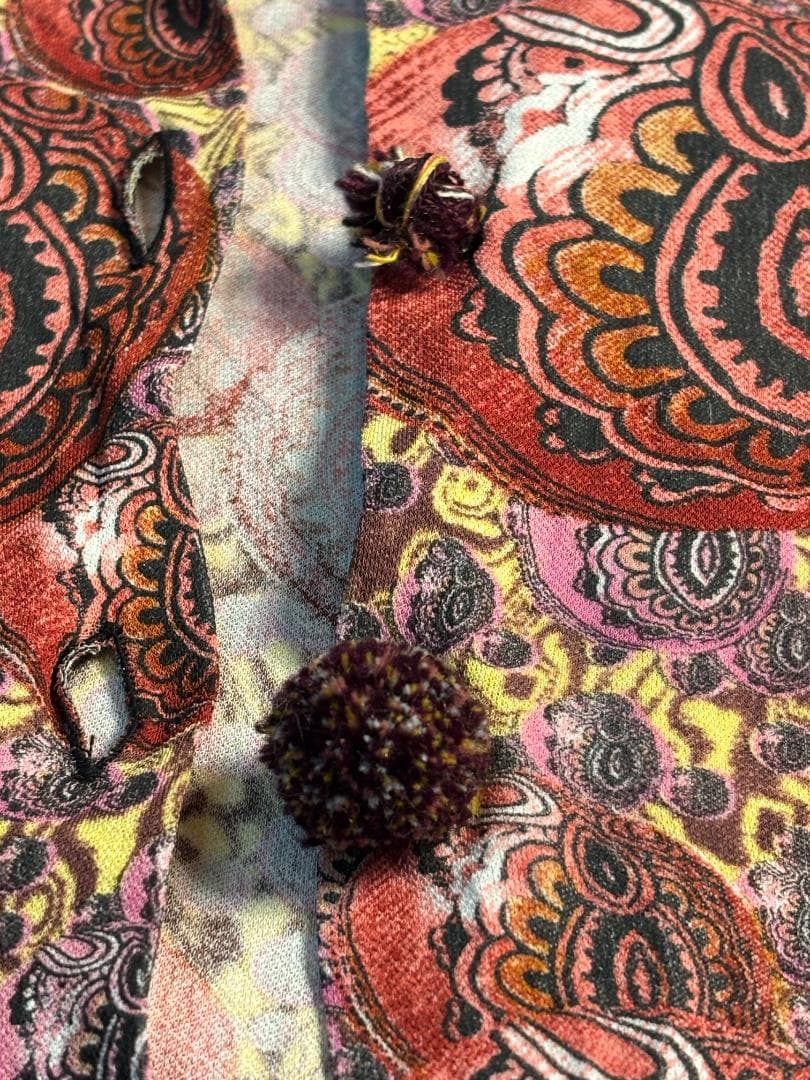 訳あり] Jean-Paul GAULTIER MAILLE ペイズリーシャツ