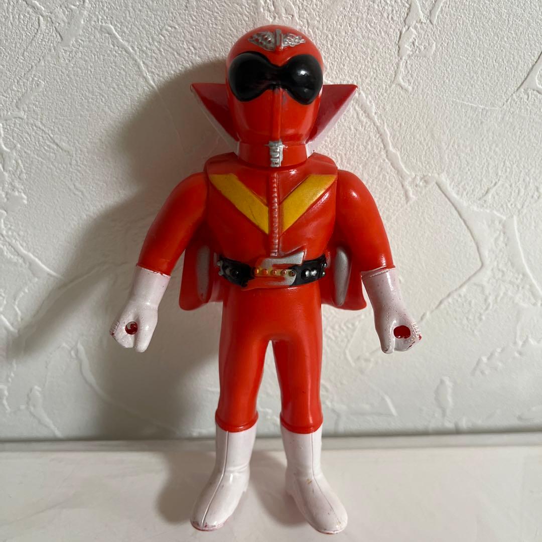 ⚠️貴重・当時物 秘密戦隊ゴレンジャー ソフビ 5体セット 昭和レトロ