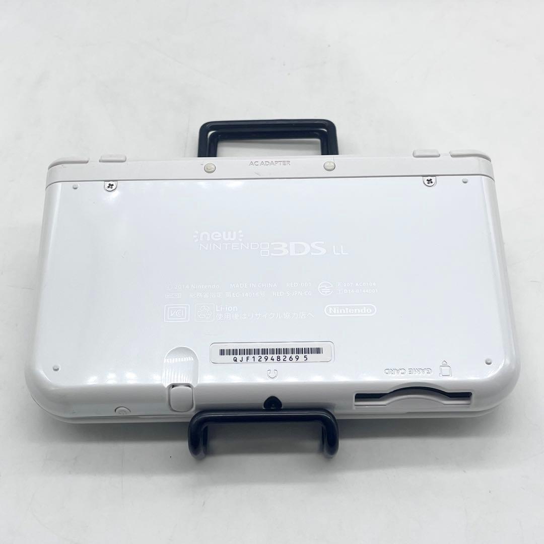 動作良好】Newニンテンドー3DSLL パールホワイト本体 任天堂 - メルカリ