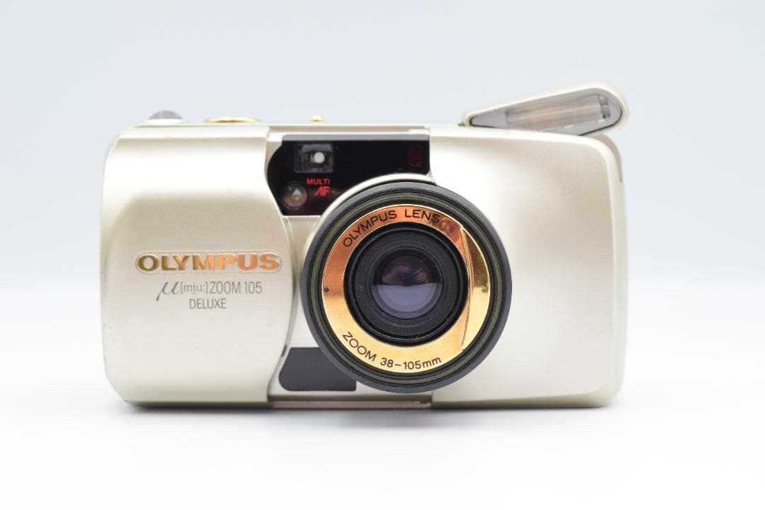 （動作確認済）OLYMPUS μ ZOOM 105 DELUXE ＃CP072 Olympus μ zoom105 deluxe | ヨアケマエカメラ フィルムカメラ修理・販売