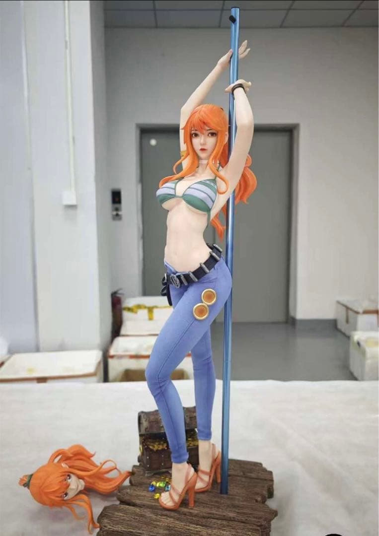 ワンピース 1／3スケール ナミ フィギュア ガレージキット - メルカリ