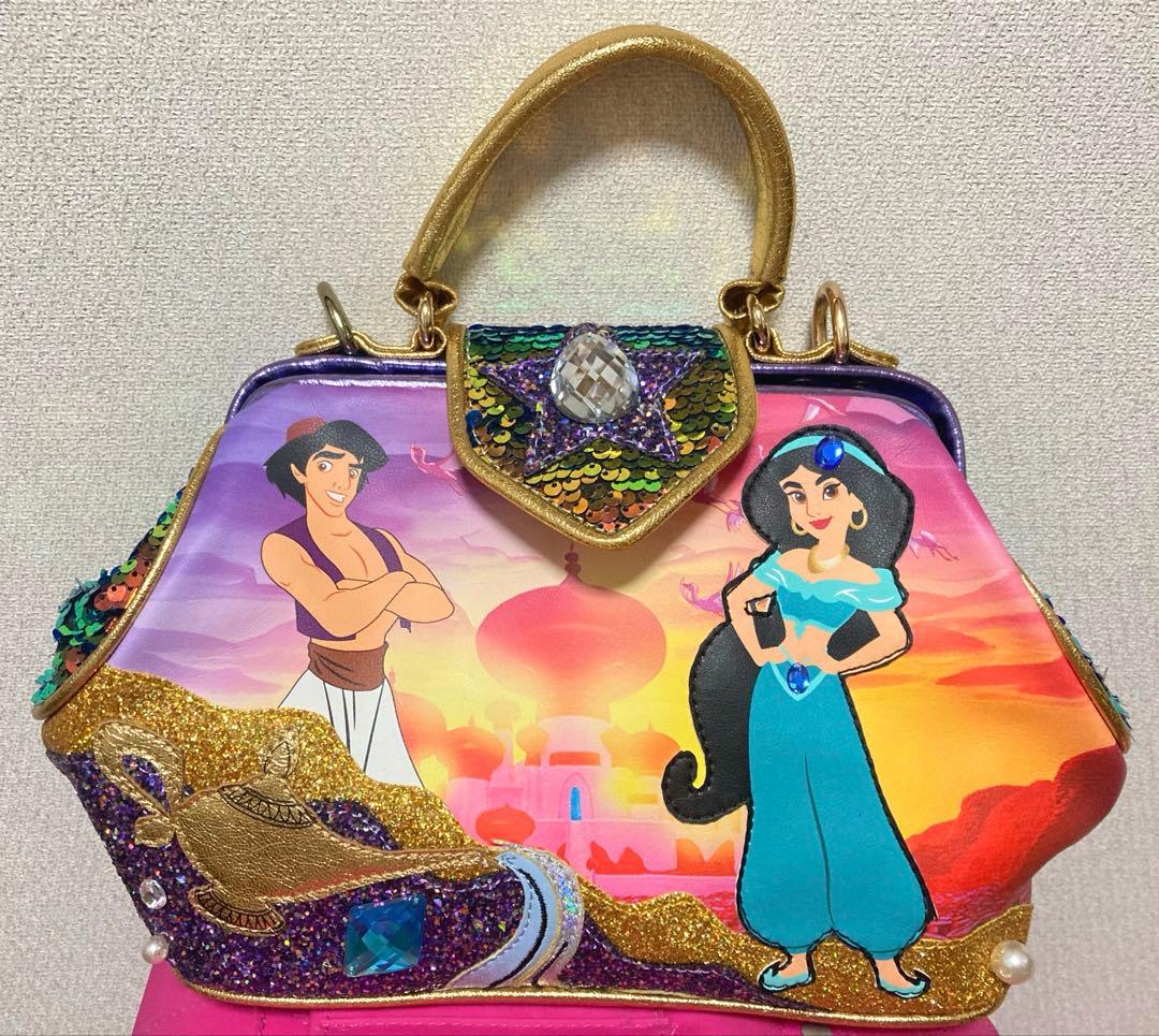 イレギュラーチョイス　ディズニー　アラジン　バッグ　ジャスミン　ショルダーバッグ USA直輸入】DISNEY アラジン ジャスミン 空飛ぶじゅうたん ショルダー