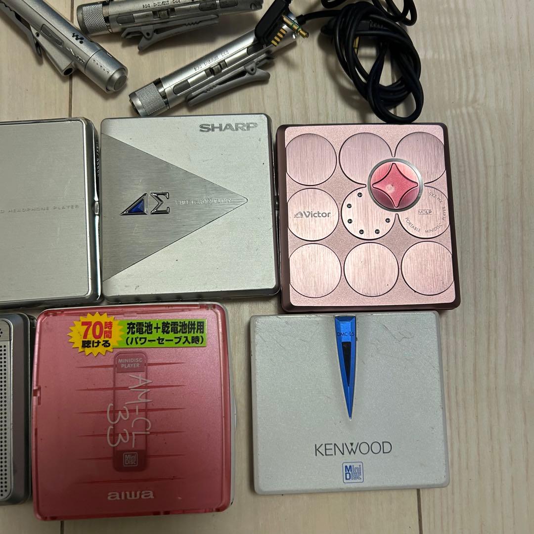 SONY MD WALKMAN等 MDプレイヤー まとめ売り - メルカリ