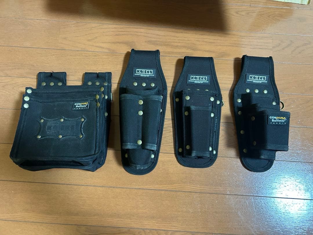 ニックス バリスティック 工具差し等 ニックス 腰道具 KNICKS BAT-201MSDX チタンプレート入り EVA