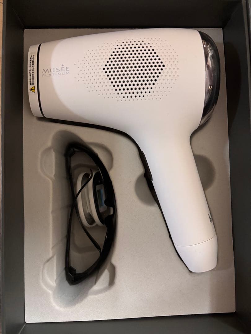 MUSÉE platinum脱毛器 フェイス用アタッチメント付き ミュゼ - メルカリ