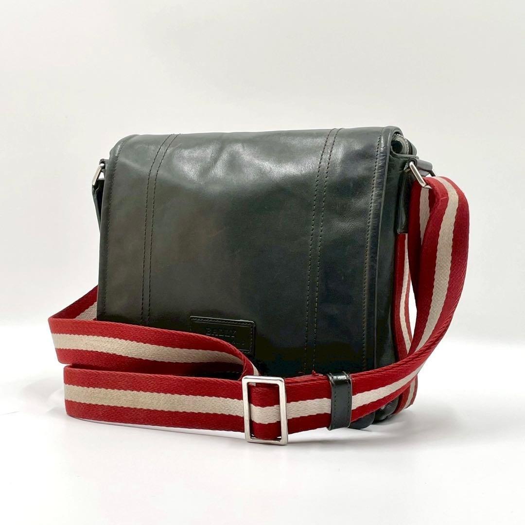 BALLY バリー トレインスポッティング ショルダーバッグ グリーン