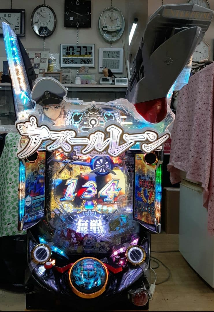 パチンコ実機 PアズールレーンTHE ANIMATION/循環/前面操作オート機