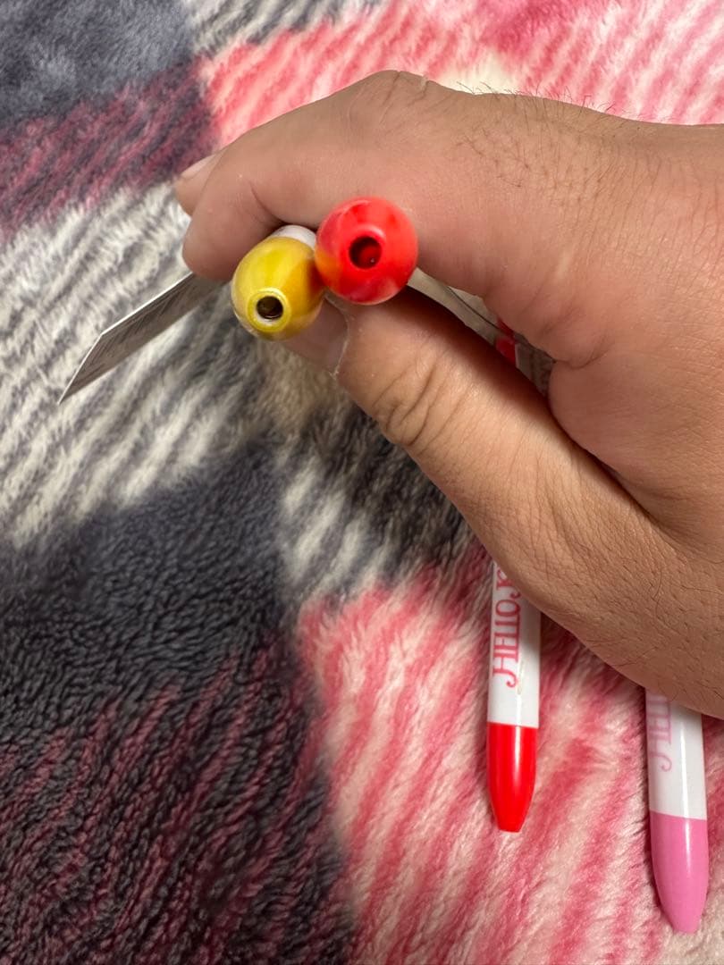 ハローキティ ボールペン いらっしゃいませ おつかれ こんにちは4本