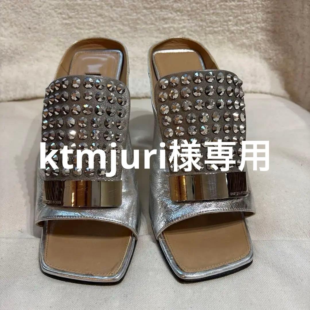 セルジオロッシ　サンダル Sergio rossi（セルジオロッシ） サンダル SR TWENTY BUCKLE 025 トゥ