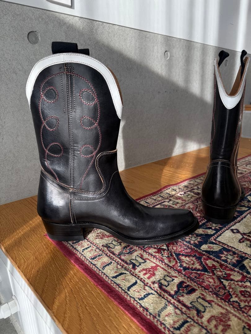 新品 カスタム Cowboy boots CLINCH同楦 茶芯 ホースハイド - メルカリ