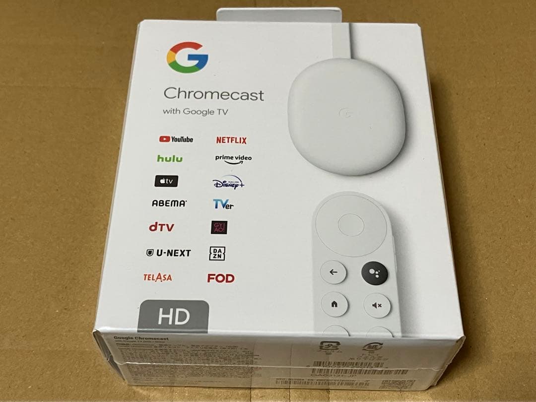 Chromecast with Google TV（HD、） Chromecast with Google TV (HD) - Streaming Entertainment on Your