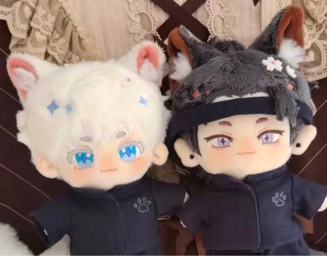 《15cm》大人気な激レア可愛い着せ替えぬいぐるみ《黒髪紫目教祖くん》