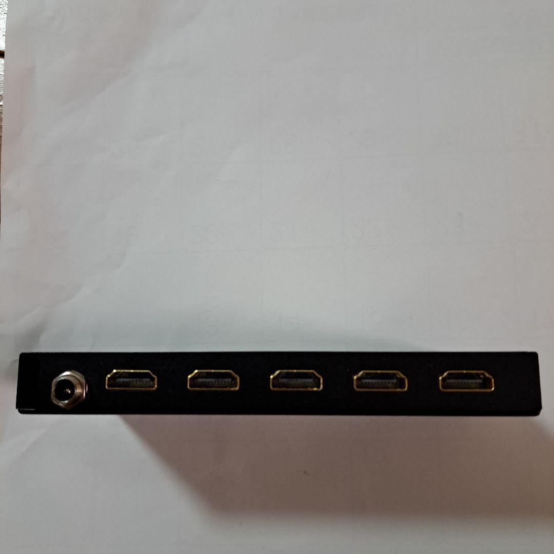 4K HDMI 2.0a 4分配器 HUS–0104E（スケーリング機能搭載）