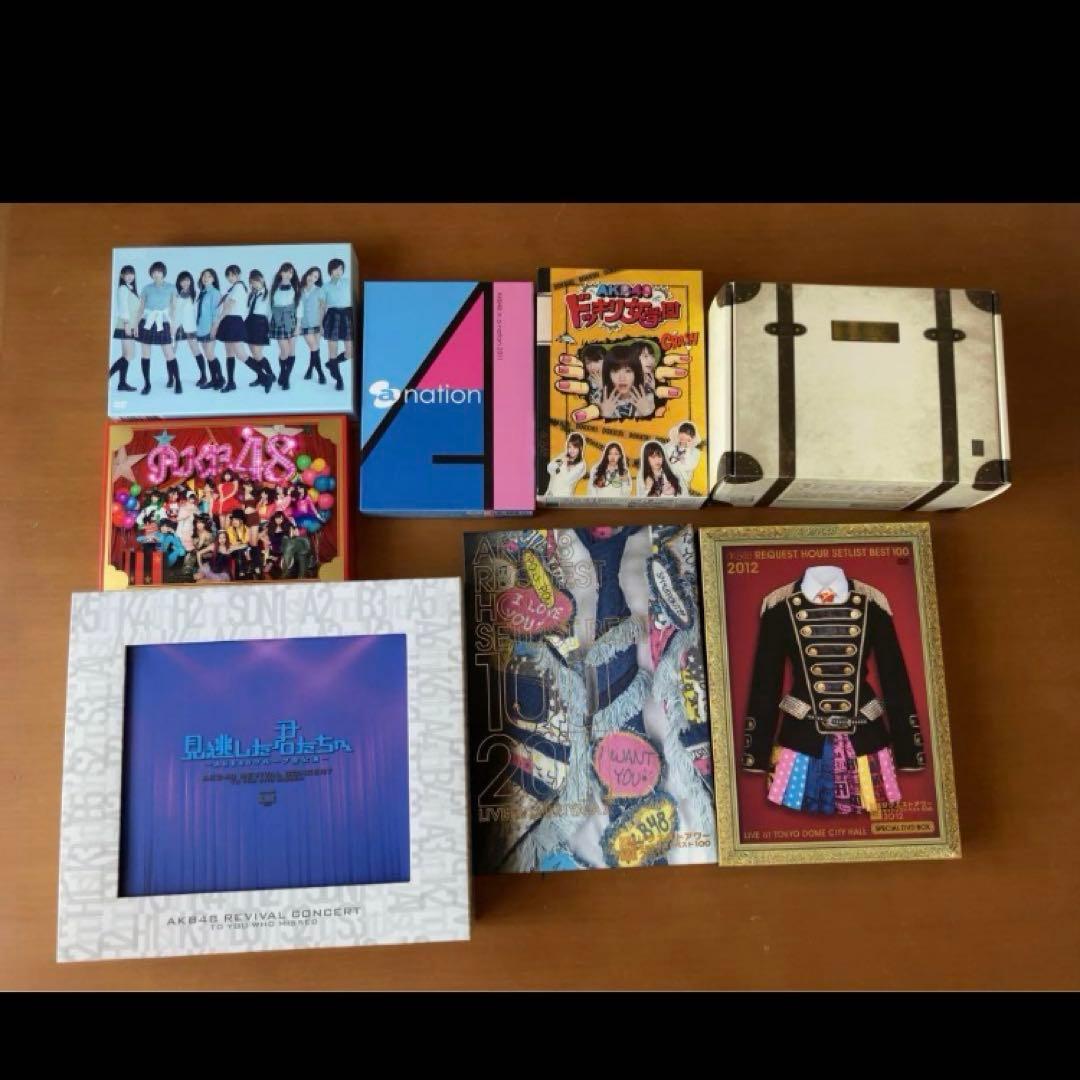 まとめ売り　akb48 DVD ツアー　リクアワ　アルバム　見逃した君たちへ 見逃した君たちへ ～AKB48ｸﾞﾙｰﾌﾟ全公演～｣【0608～0612盤】・AKB48
