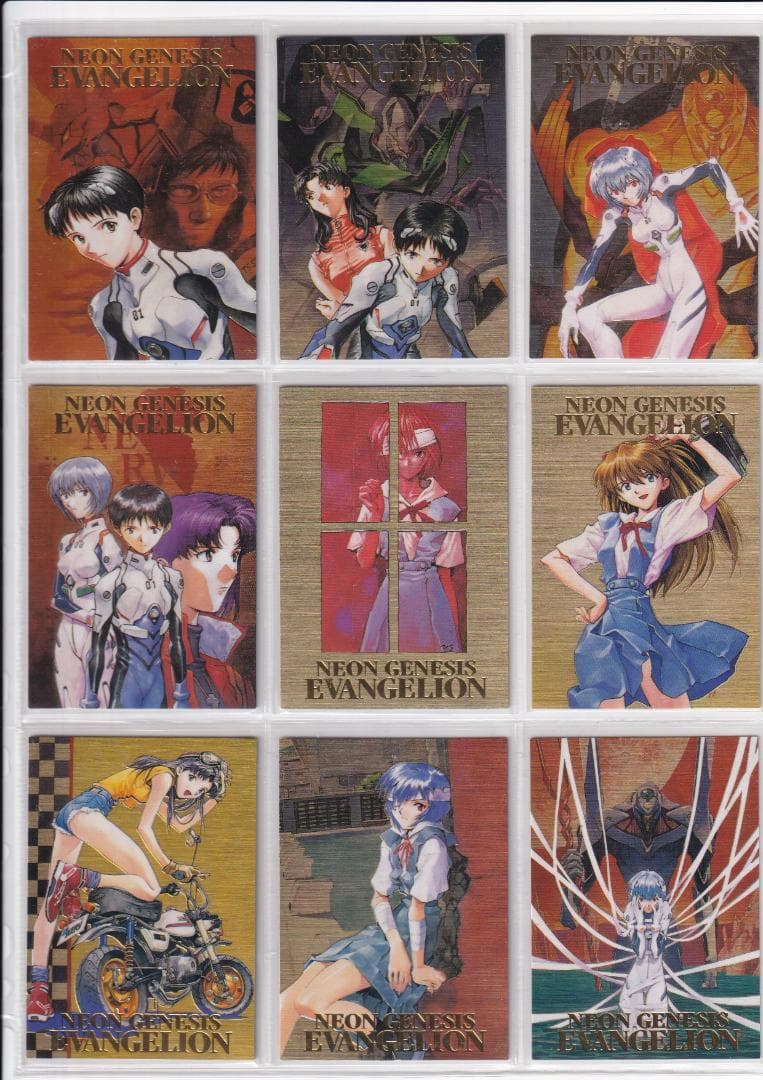 新世紀エヴァンゲリオン　カードダスマスターズ　 弐集　 フルコンプ　初版 新世紀エヴァンゲリオン カードダスマスターズ第弐集 初版全172+1種
