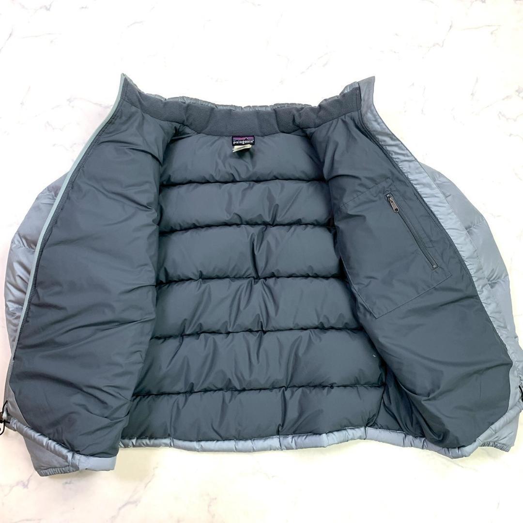 希少カラー☆パタゴニア インサレーショングースダウン シルバー系 L D462